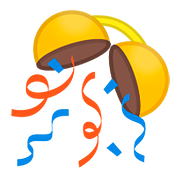 Emoji 🎊 Coriandoli su Google Android 8.1.