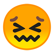 😖 Emoji Cara De Frustración en Google Android 8.1.