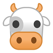 🐮 Emoji Rosto De Vaca na Google Android 8.1.
