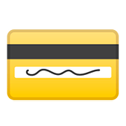 Emoji 💳 Carta Di Credito su Google Android 8.1.