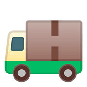 Emoji 🚚 Camion su Google Android 8.1.