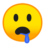 🤤 Emoji Rosto Babando na Google Android 8.1.