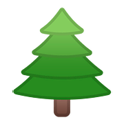 🌲 Emoji árbol De Hoja Perenne en Google Android 8.1.
