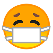 Émoji 😷 Visage Avec Masque sur Google Android 8.1.