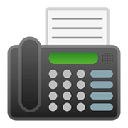 📠 Emoji Máquina De Fax en Google Android 8.1.