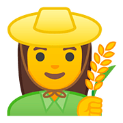 Émoji 👩‍🌾 Fermière sur Google Android 8.1.