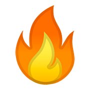 🔥 Emoji Fuego en Google Android 8.1.