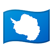 🇦🇶 Emoji Bandera: Antártida en Google Android 8.1.