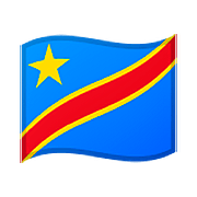 🇨🇩 Emoji Bandeira: Congo-Kinshasa na Google Android 8.1.