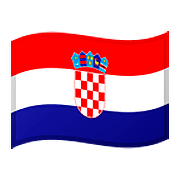 🇭🇷 Emoji Bandera: Croacia en Google Android 8.1.