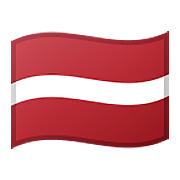 🇱🇻 Emoji Bandeira: Letônia na Google Android 8.1.