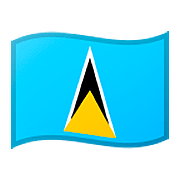 Émoji 🇱🇨 Drapeau : Sainte-Lucie sur Google Android 8.1.