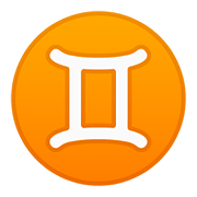 Emoji ♊ Segno Zodiacale Dei Gemelli su Google Android 8.1.