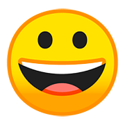 😀 Emoji grinsendes Gesicht Google Android 8.1.