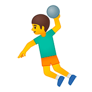 🤾 Emoji Persona Jugando Al Balonmano en Google Android 8.1.