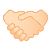 🤝🏻 Emoji Handschlag, helle Hautfarbe Google Android 8.1.