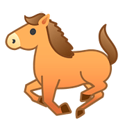 Emoji 🐎 Cavallo su Google Android 8.1.