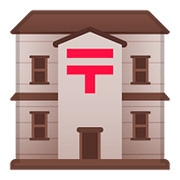 Emoji 🏣 Ufficio Postale Giapponese su Google Android 8.1.