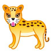 🐆 Emoji Leopardo en Google Android 8.1.