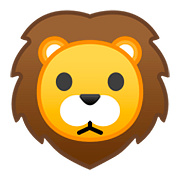 Emoji 🦁 Leone su Google Android 8.1.