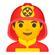 👨‍🚒 Emoji Bombero en Google Android 8.1.