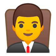 👨‍⚖️ Emoji Juez en Google Android 8.1.
