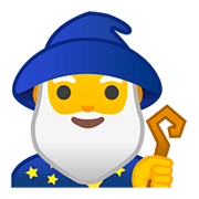 🧙‍♂️ Emoji Mago en Google Android 8.1.