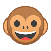 🐵 Emoji Rosto De Macaco na Google Android 8.1.