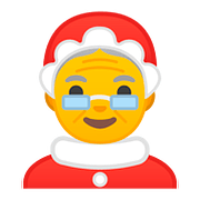🤶 Emoji Mamãe Noel na Google Android 8.1.