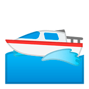 Emoji 🛥️ Barca A Motore su Google Android 8.1.