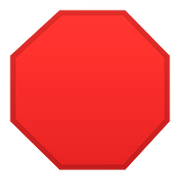 Emoji 🛑 Segnale Di Stop su Google Android 8.1.