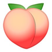 Emoji 🍑 Pesca su Google Android 8.1.
