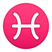 Emoji ♓ Segno Zodiacale Dei Pesci su Google Android 8.1.