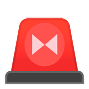 Émoji 🚨 Gyrophare sur Google Android 8.1.