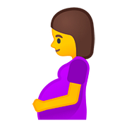 🤰 Emoji schwangere Frau Google Android 8.1.