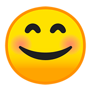 Emoji 😊 Faccina Con Occhi Sorridenti su Google Android 8.1.