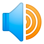 🔊 Emoji Alto-falante Com Volume Alto na Google Android 8.1.