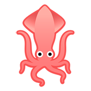 Emoji 🦑 Calamaro su Google Android 8.1.