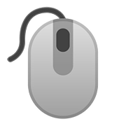 🖱️ Emoji Ratón De Ordenador en Google Android 8.1.