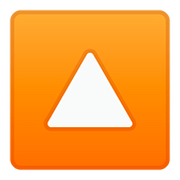 Emoji 🔼 Pulsante A Triangolo Rivolto Verso L’alto su Google Android 8.1.