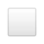 Emoji ◻️ Quadrato Bianco Medio su Google Android 8.1.