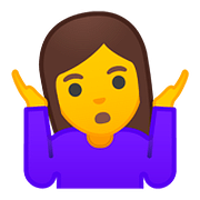 🤷‍♀️ Emoji Mulher Dando De Ombros na Google Android 8.1.