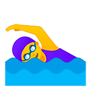 🏊‍♀️ Emoji Mulher Nadando na Google Android 8.1.