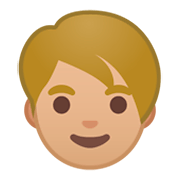 🧑🏼 Emoji Erwachsener: mittelhelle Hautfarbe Google Android 9.0.