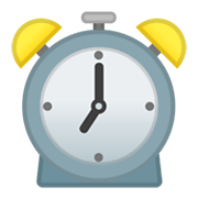 Emoji ⏰ Sveglia su Google Android 9.0.