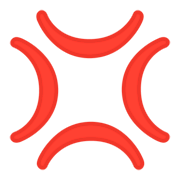 Émoji 💢 Symbole De Colère sur Google Android 9.0.