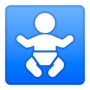 Emoji 🚼 Simbolo Con Immagine Di Bambino su Google Android 9.0.
