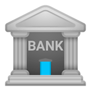 🏦 Emoji Banco na Google Android 9.0.