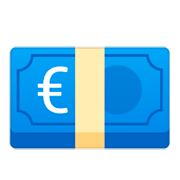 💶 Emoji Nota De Euro na Google Android 9.0.