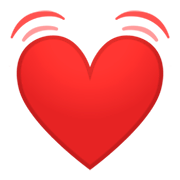 💓 Emoji Coração Pulsante na Google Android 9.0.